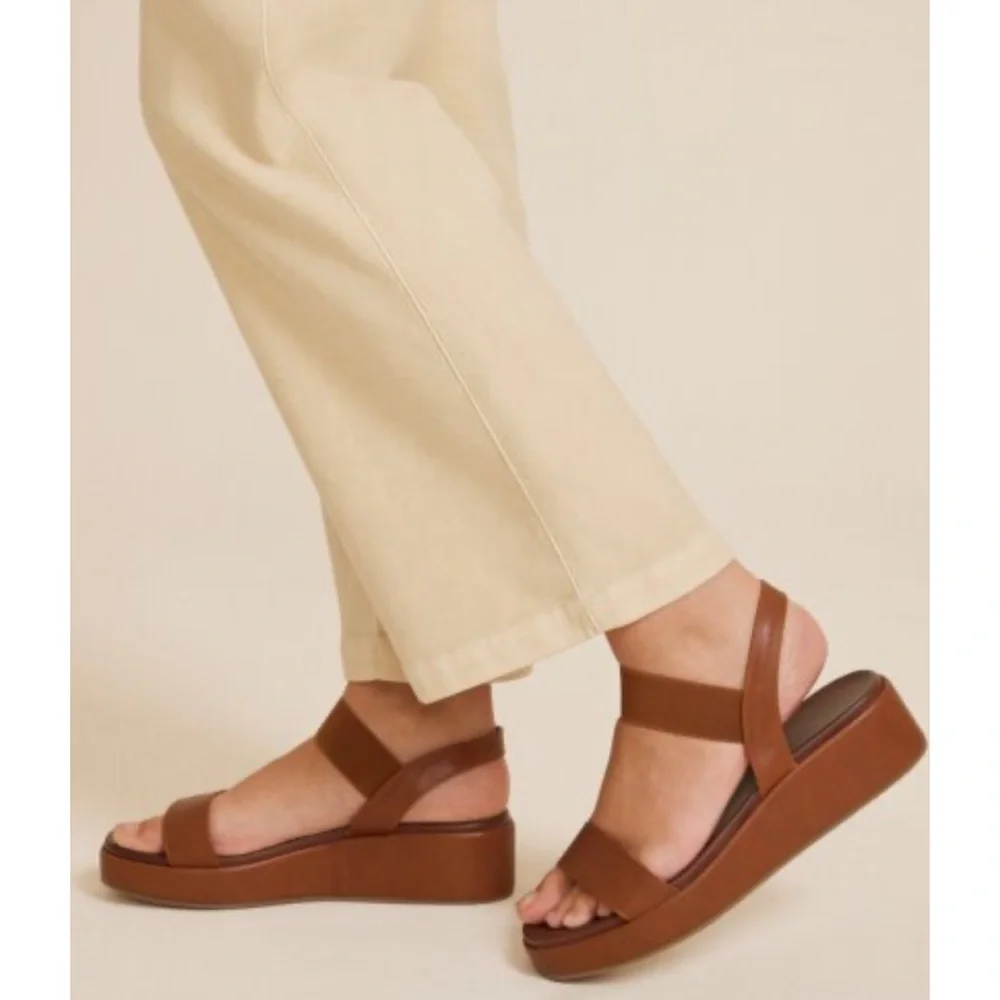 SuperCush Aubrey Wedge For Cognac